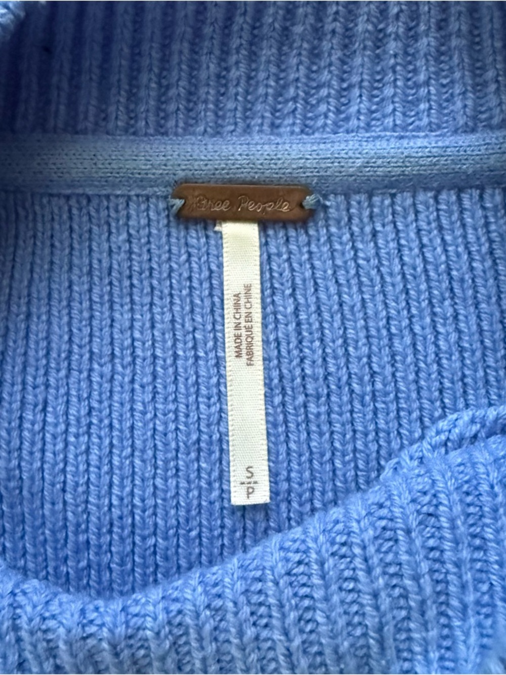 Free People Easy Street Tunic in Fancy Blue - Picture 4 of 4